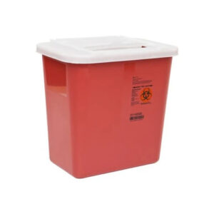 31142222 - Sharps-A-Gator™ Sharps Container, Red, 2 Gallon