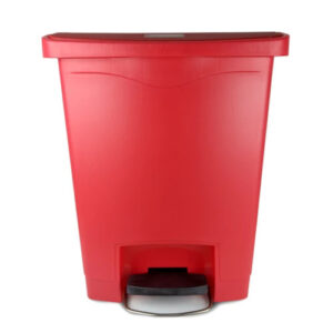 6144 - 12 GAL Red Step-on Container