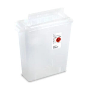 85221 - 3 GAL Clear Sharps Container