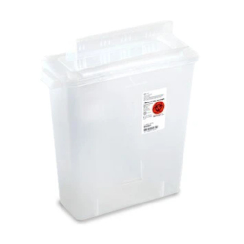 Clear Sharps Container