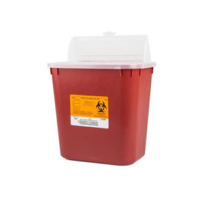 8704 - 2 GAL Red Sharps Container