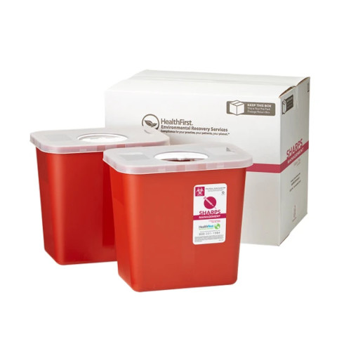 1005930 - Mail Back Sharps Disposal 2 Gallon 2 Package