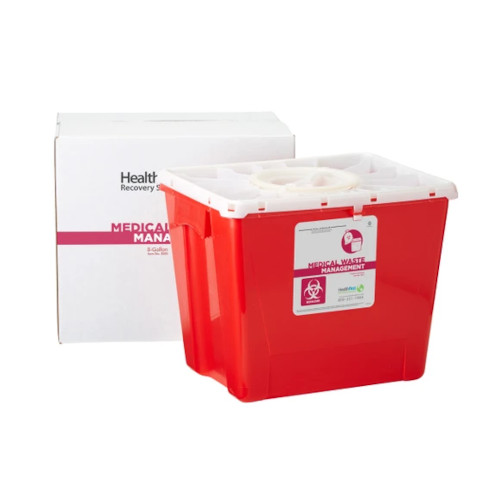 1006010 - Mail Back Medical Waste Disposal 8 Gallon Container