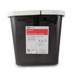 8602RC - 2 GAL Haz Pharmaceutical Waste Container Black