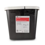8602RC - 2 GAL Haz Pharmaceutical Waste Container Black