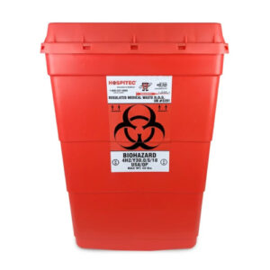 MB-600 - 18 GAL Red Sharps Container